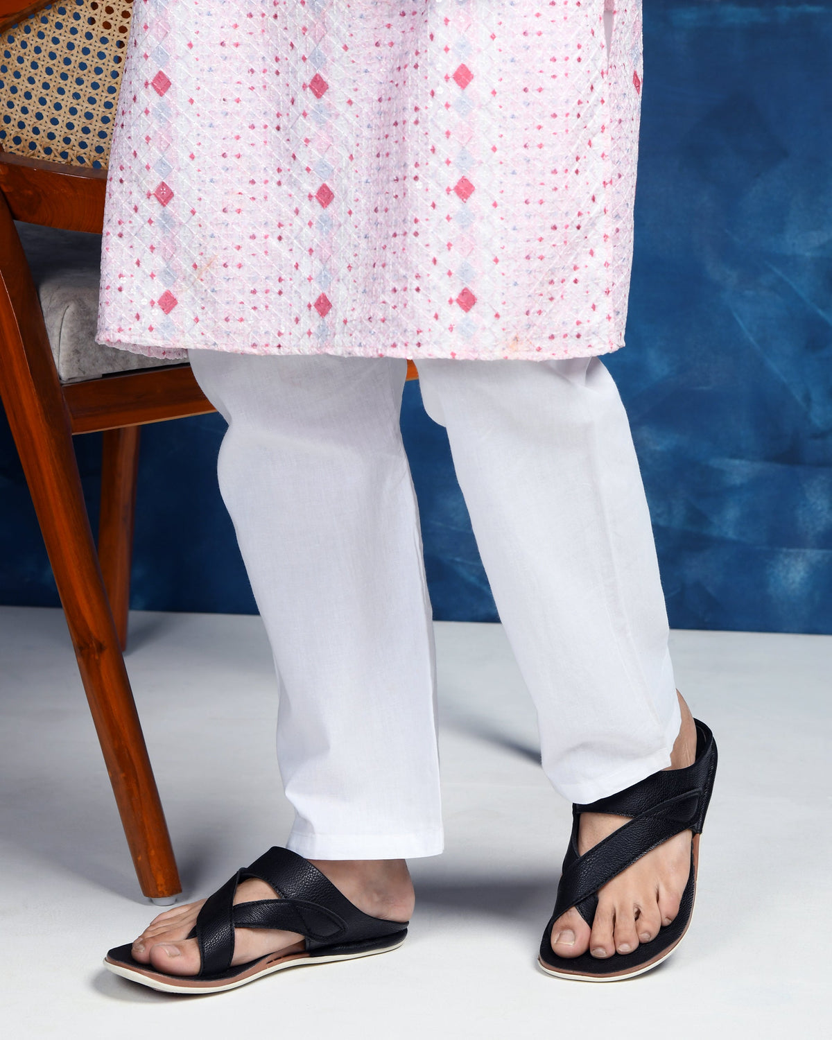 Designer Faux Leather Slippers for Men