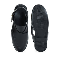 Peshawari Faux Leather Ethnic Sandals Men