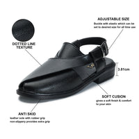 Peshawari Faux Leather Ethnic Sandals Men