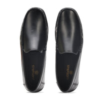 Faux Leather Cushioned Slip-On Loafers Men