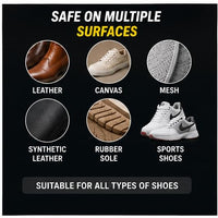 Premium Shoe Cleaning Wet Wipes | 80 Pulls | Instant Sneaker & Leather Shoe Cleaner | Resealable Pack