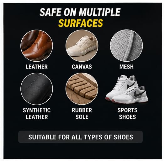 Premium Shoe Cleaning Wet Wipes | 80 Pulls | Instant Sneaker & Leather Shoe Cleaner | Resealable Pack