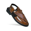 Peshawari Faux Leather Ethnic Sandals Men