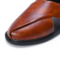 Ethnic Slip-On Closed-Toe Sandals Men