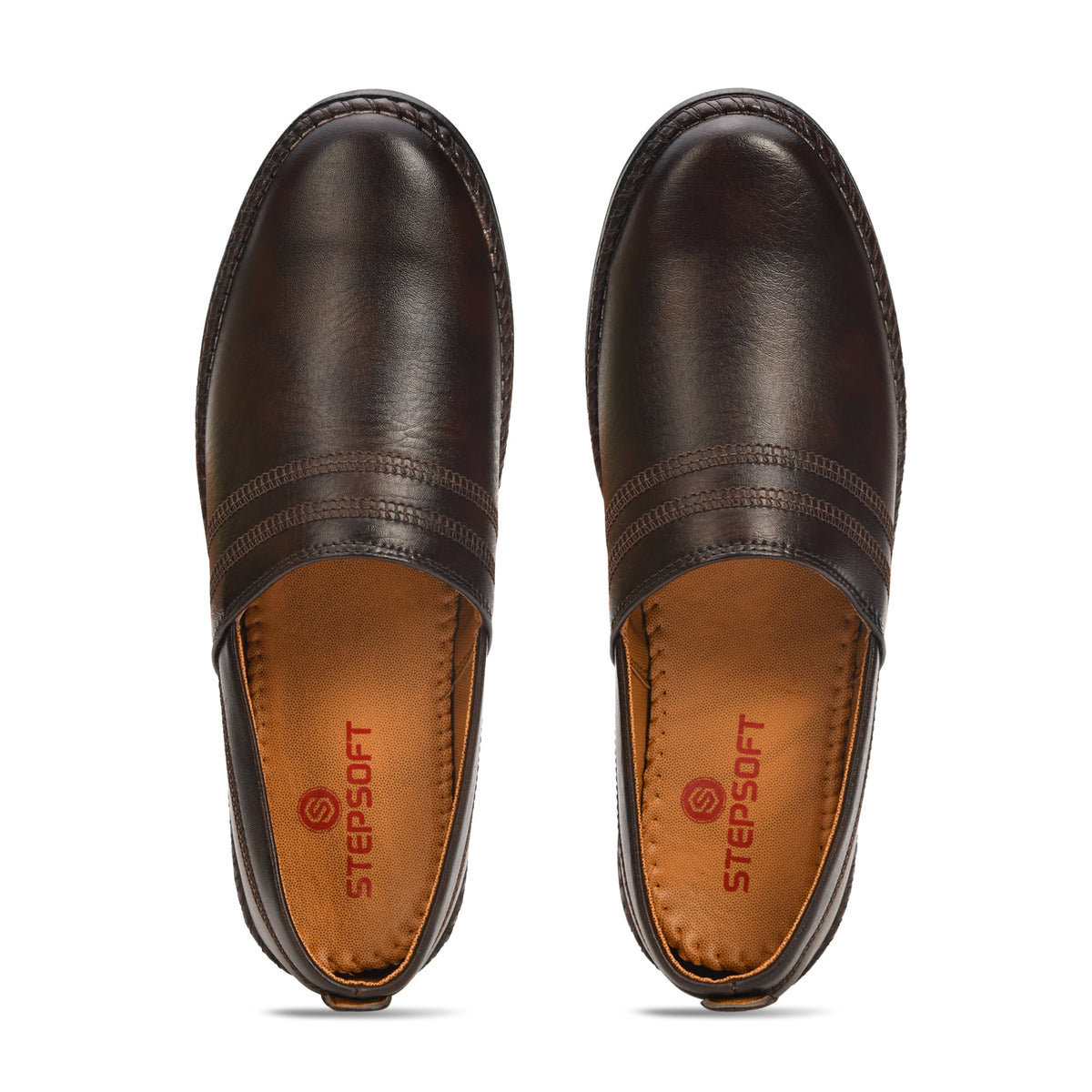 Faux Leather Ethnic Loafer Jutti Men