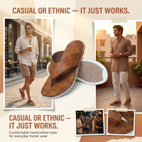 Ultrasoft V-Shape Thong Slippers for Men