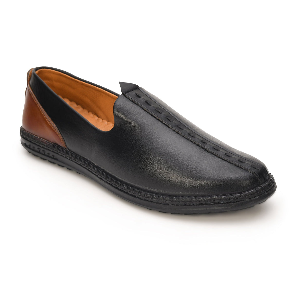 Breathable Faux Leather Mojari Jutti Men