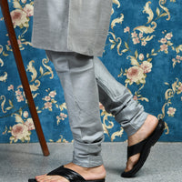 Handcrafted Leather V-Shape Slippers Men