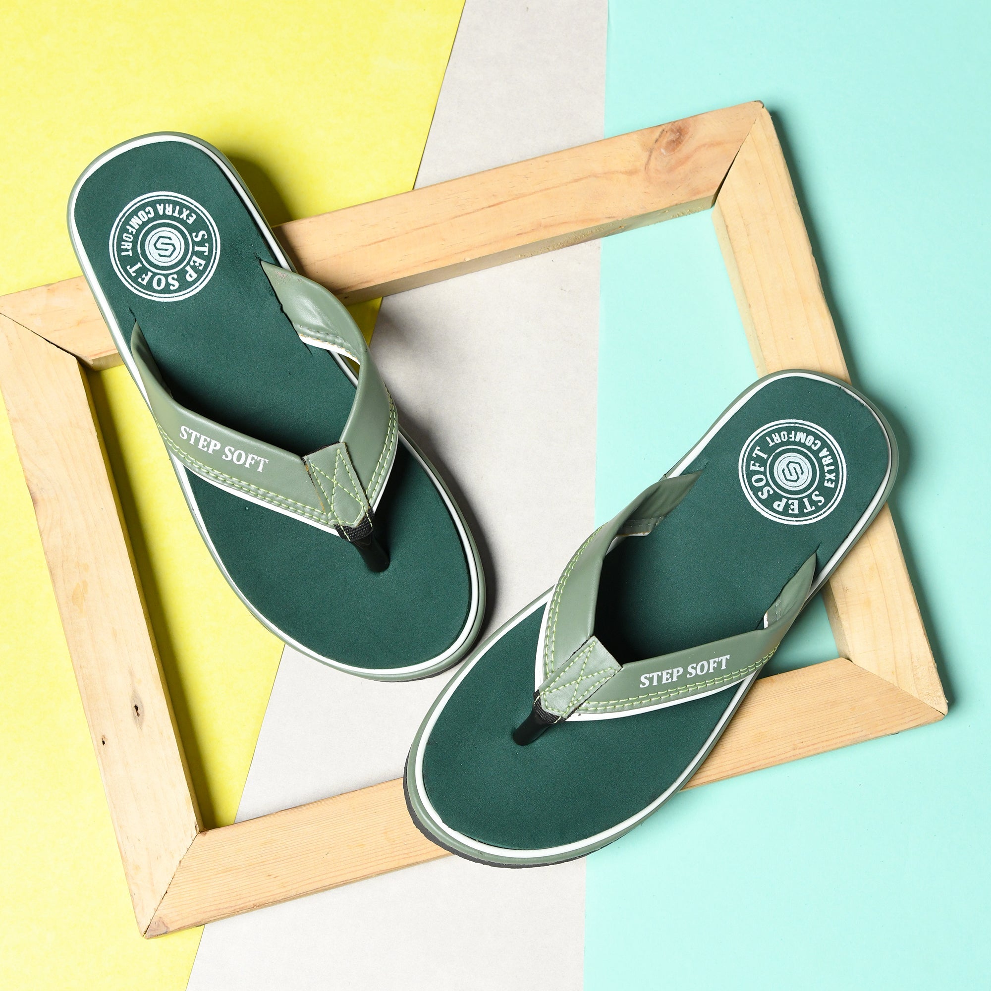 EVA V-Shape Anti-Skid Flip Flops for Men