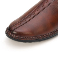 Breathable Faux Leather Mojari Jutti Men