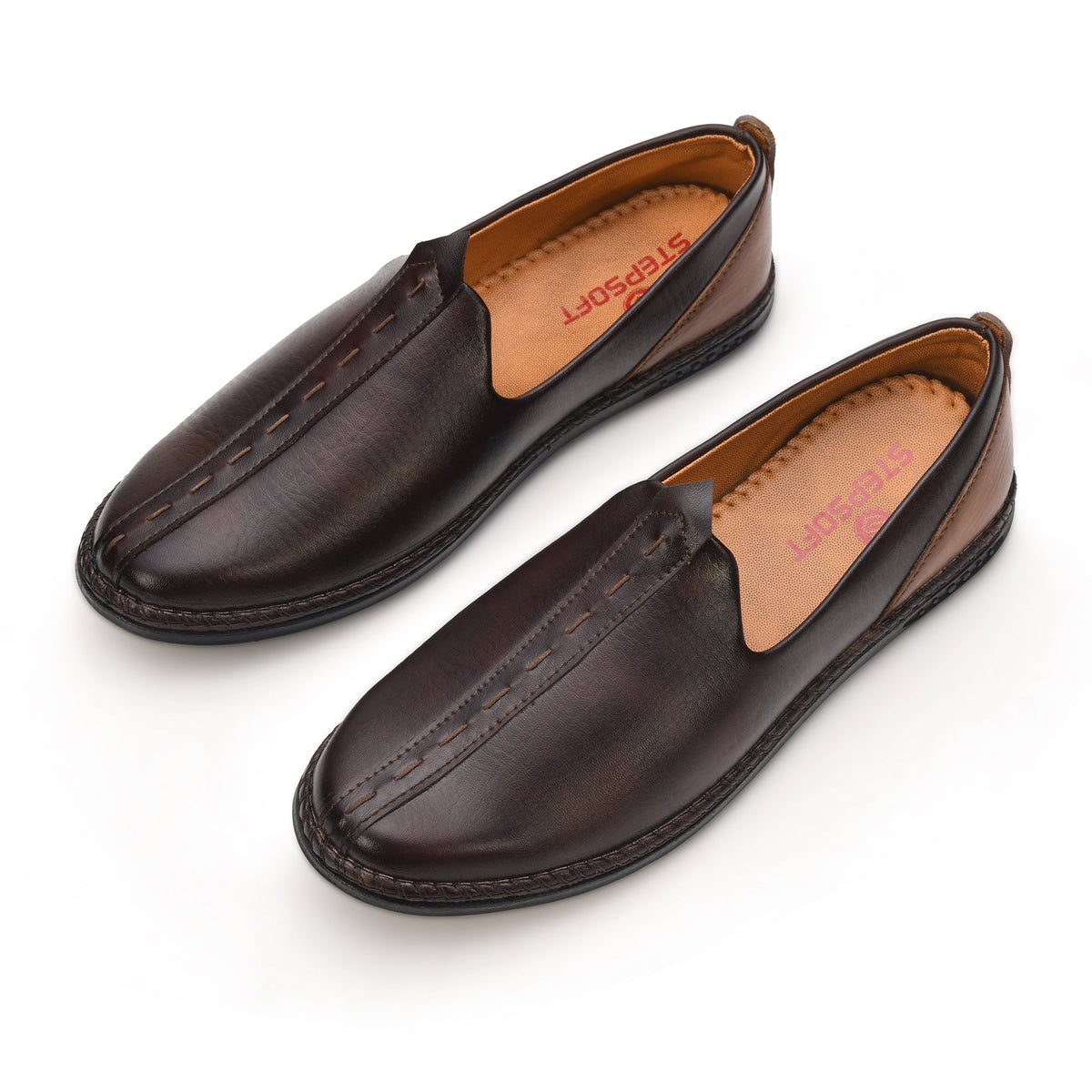 Breathable Faux Leather Mojari Jutti Men