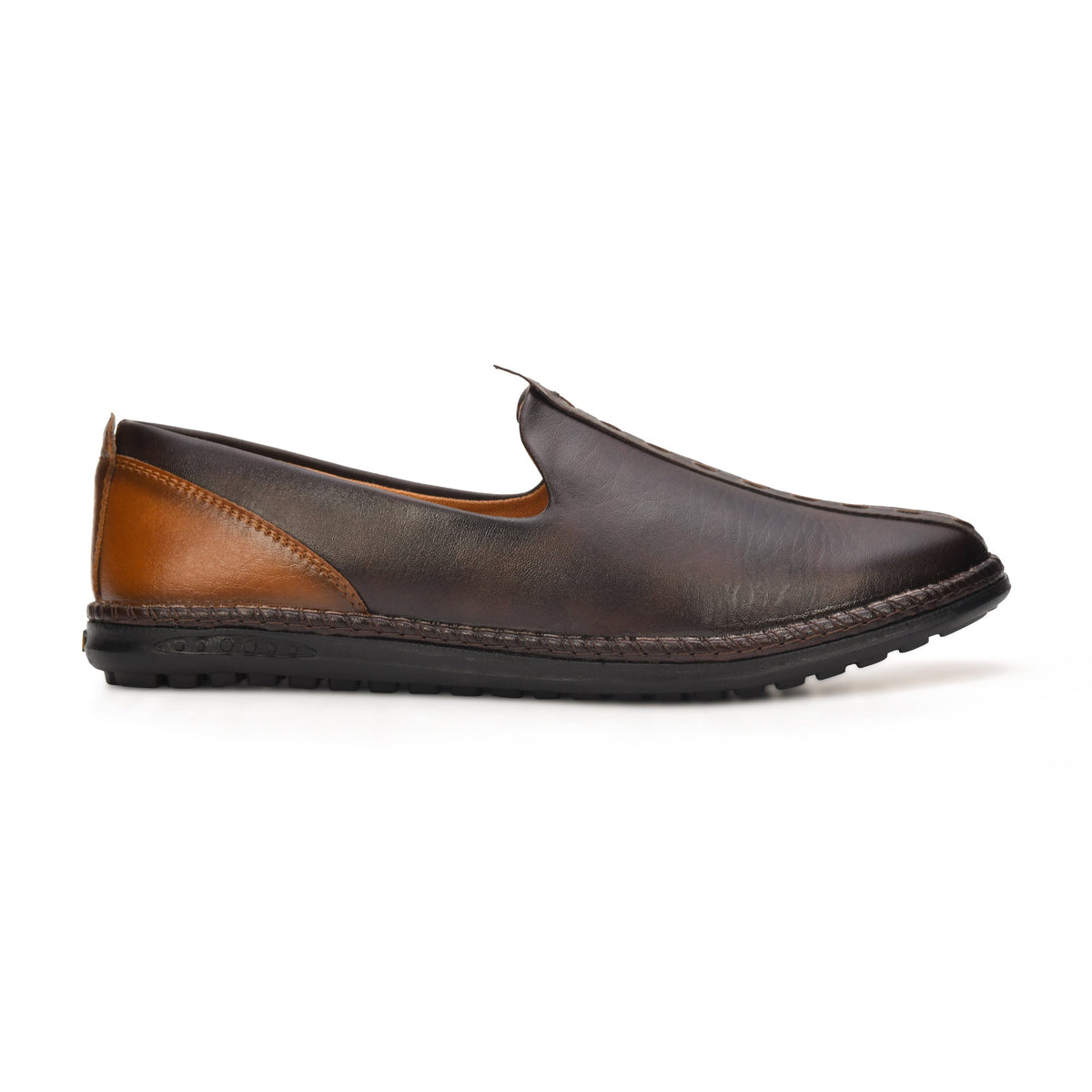 Breathable Faux Leather Mojari Jutti Men
