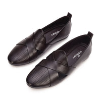 Criss-Cross Nagra Jutti Loafers for Men