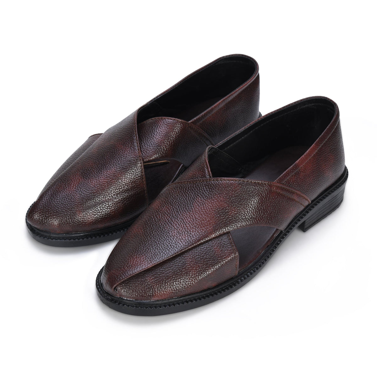 Ethnic Slip-On Closed-Toe Sandals Men