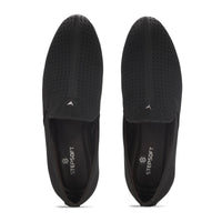 Suede Perforated Slip-On Juttis for Men