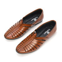 Laser-Cut Ethnic Jutti Mojari for Men