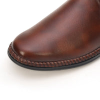 Faux Leather Slip-On Ethnic Jutti Men