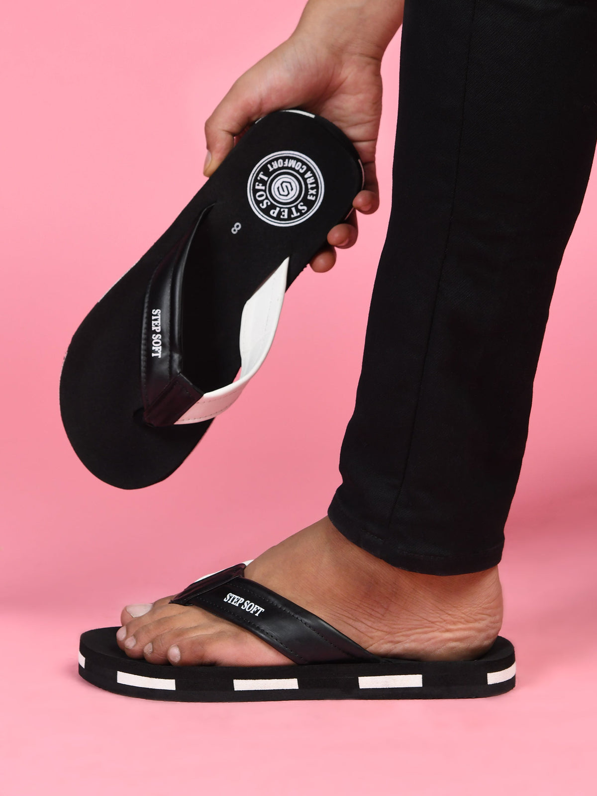 EVA V-Shape Anti-Skid Daily Flip Flops Men