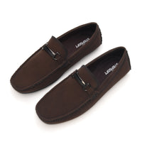 Horsebit Faux Suede Slip-On Loafers Men