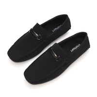 Horsebit Faux Suede Slip-On Loafers Men