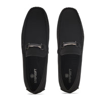 Horsebit Faux Suede Slip-On Loafers Men