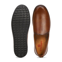 Faux Leather Slip-On Ethnic Jutti Men