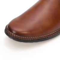 Faux Leather Slip-On Ethnic Jutti Men
