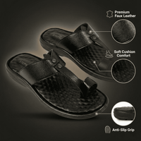 Orthopedic Comfort Kolhapuri Slippers Men