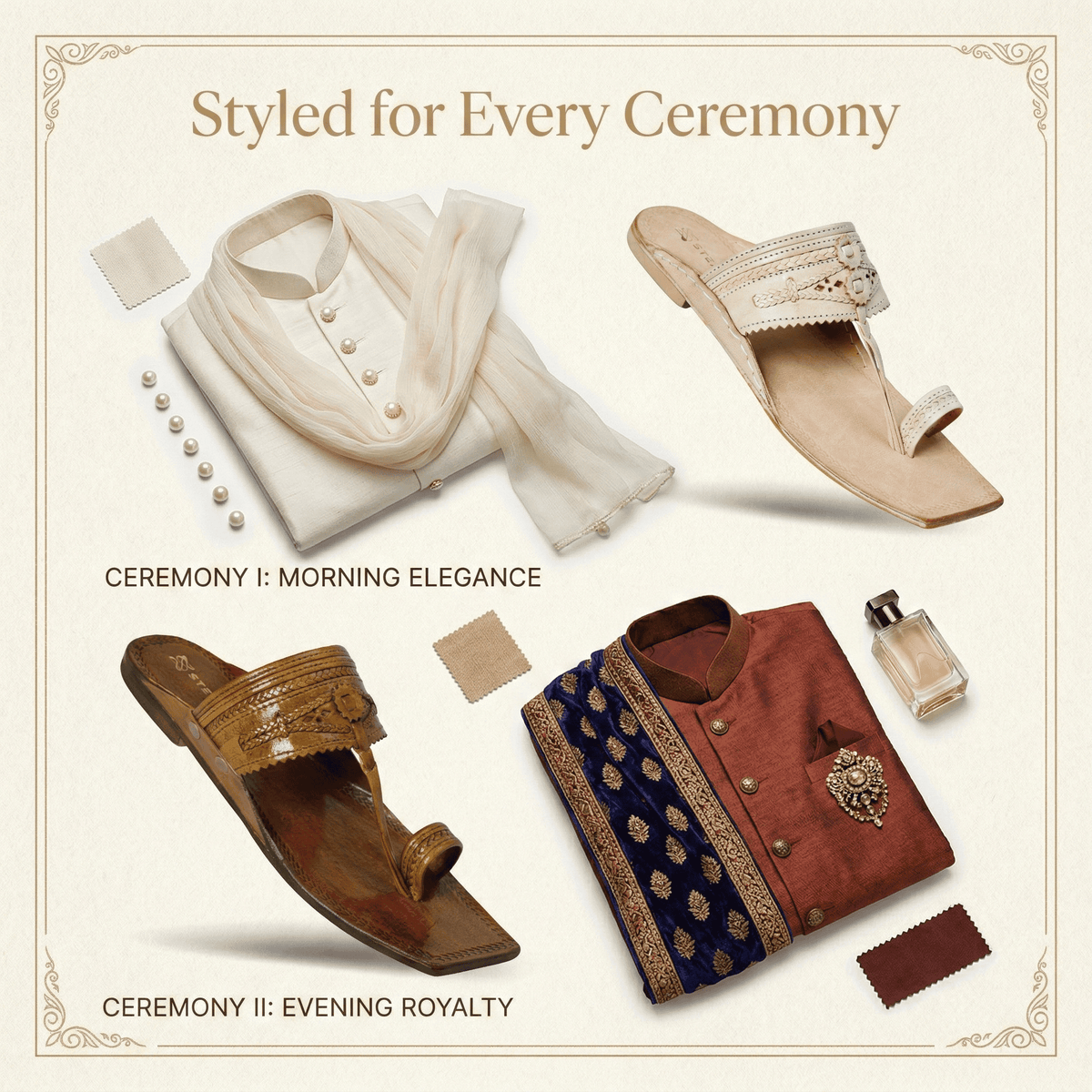 Stepsoft Royale Pure Leather Kolhapuri