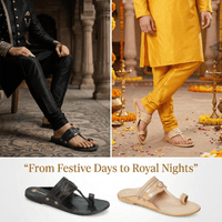Pure Leather Kolhapuri Chappals Men