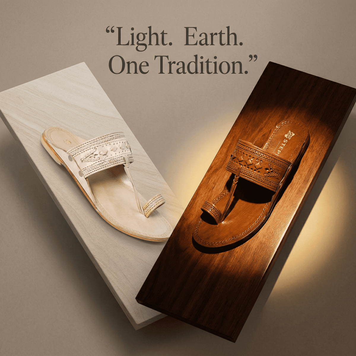 Traditional Kolhapuri Chappals for Men