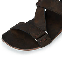 Cushioned Footbed Buckle Strap Sandals Men