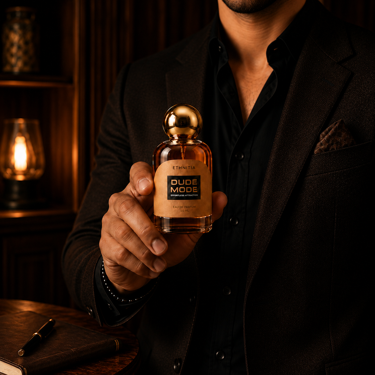 ETHNITIA Dude Mode — Warm Spicy Woody Eau de Parfum, 50ml