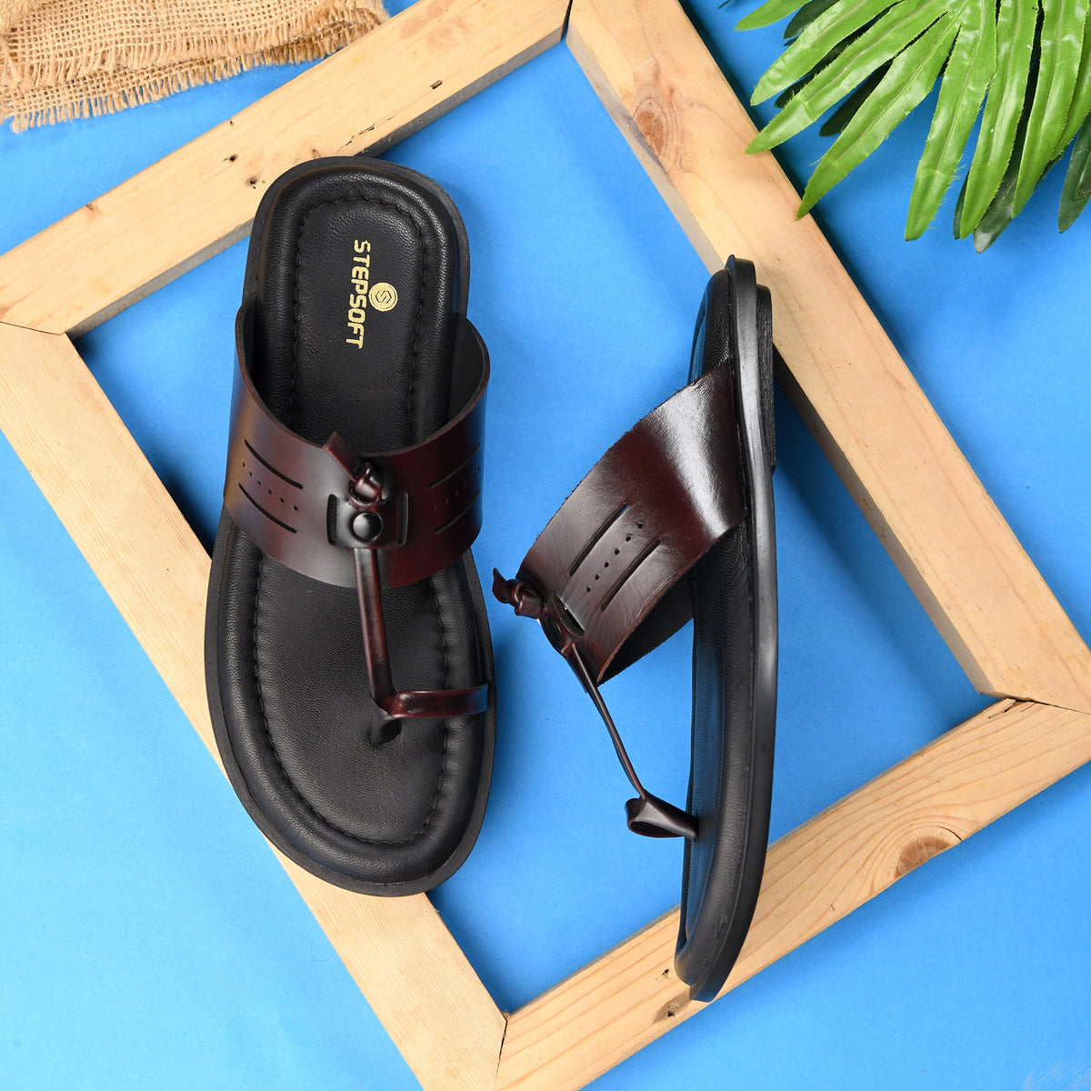 Signature Soft Leather Kolhapuri Slippers