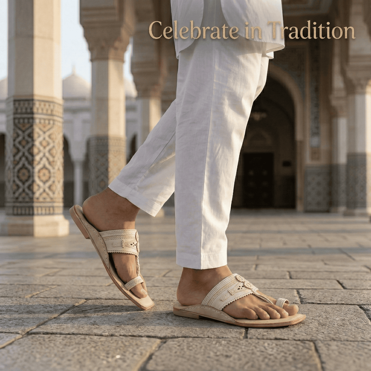 Stepsoft Royale Pure Leather Kolhapuri