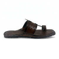 Cushioned Kolhapuri Toe Ring Slippers