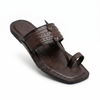 Cushioned Kolhapuri Toe Ring Slippers