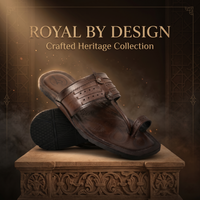 Cushioned Kolhapuri Toe Ring Slippers