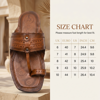 Cushioned Kolhapuri Toe Ring Slippers