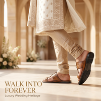 Cushioned Kolhapuri Toe Ring Slippers