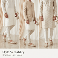 Premium Handcrafted Naagra Mojri Men