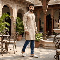 White Handcrafted Wedding Naagra Mojari