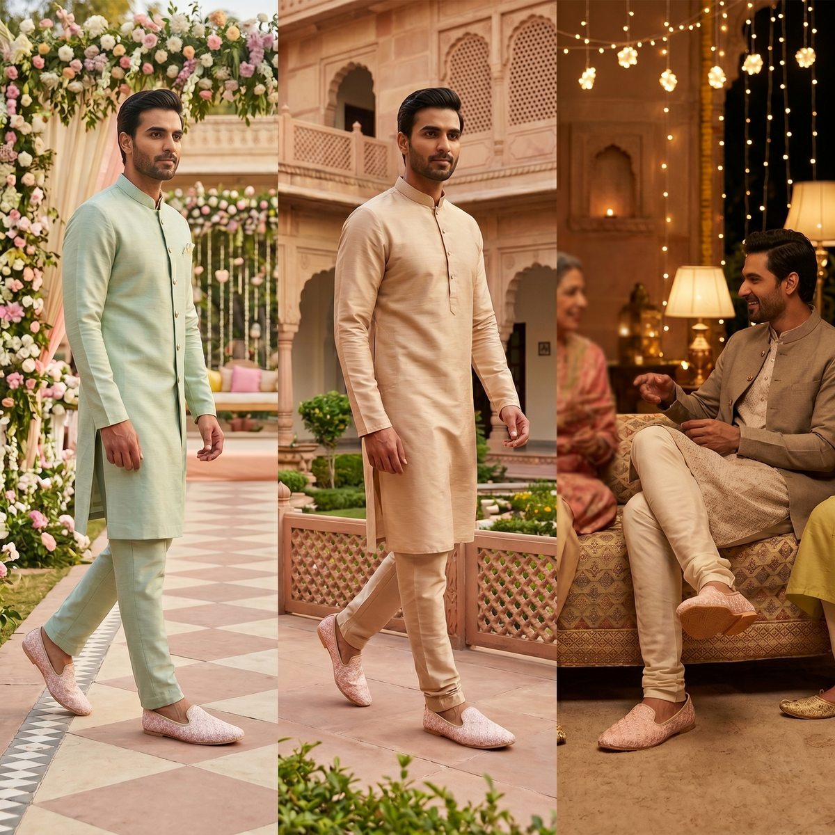 Handcrafted Embroidered Nagra Juttis Men