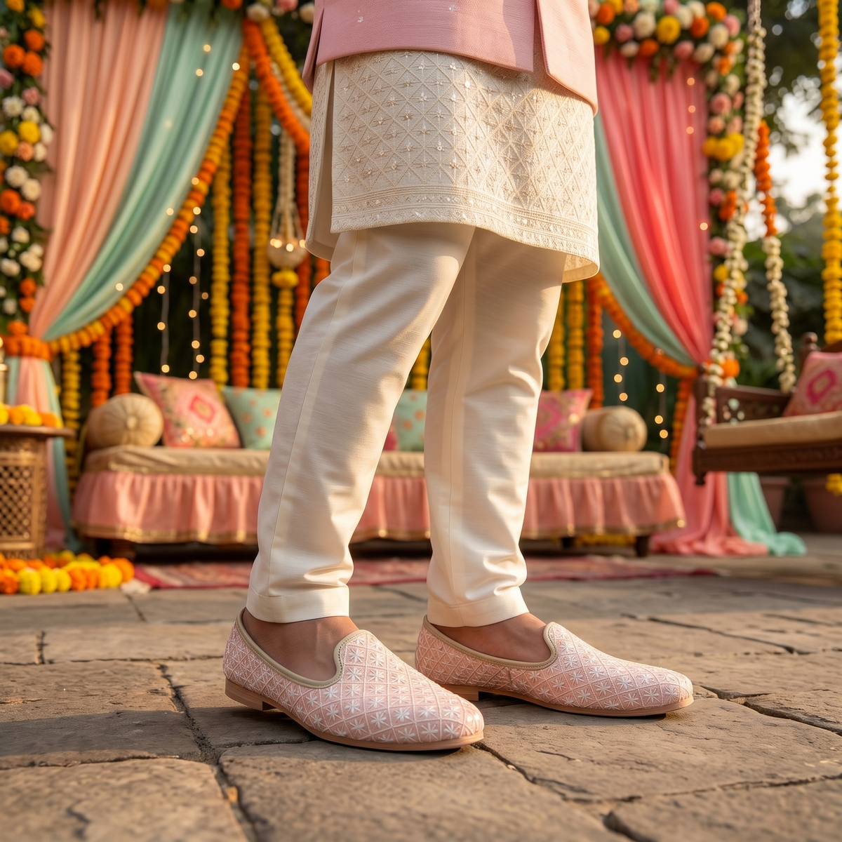 Handcrafted Embroidered Nagra Juttis Men