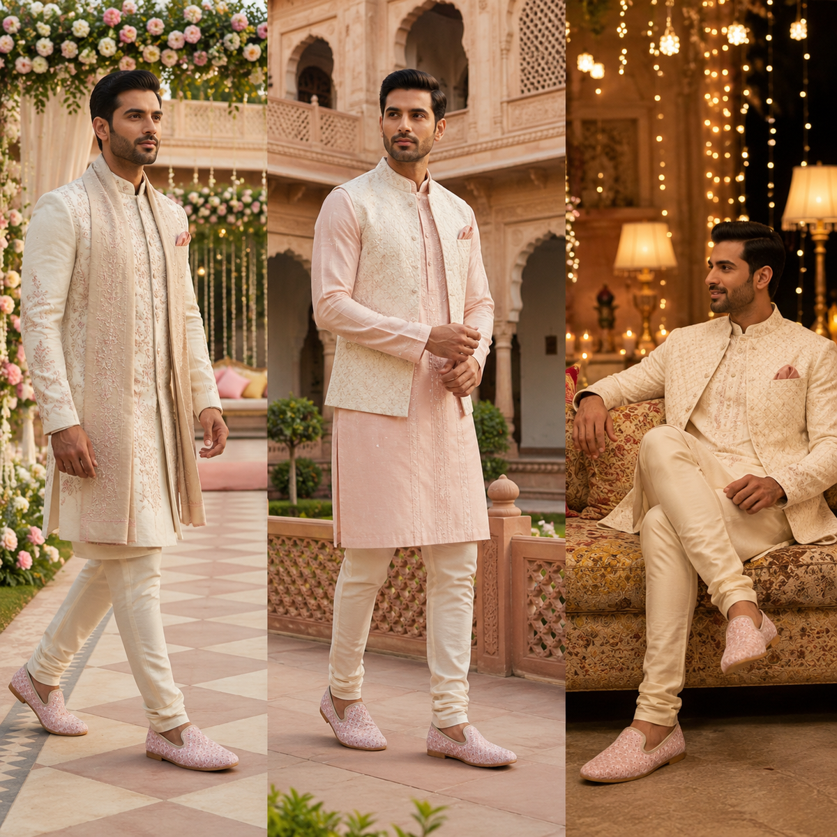 Handcrafted Embroidered Nagra Juttis Men