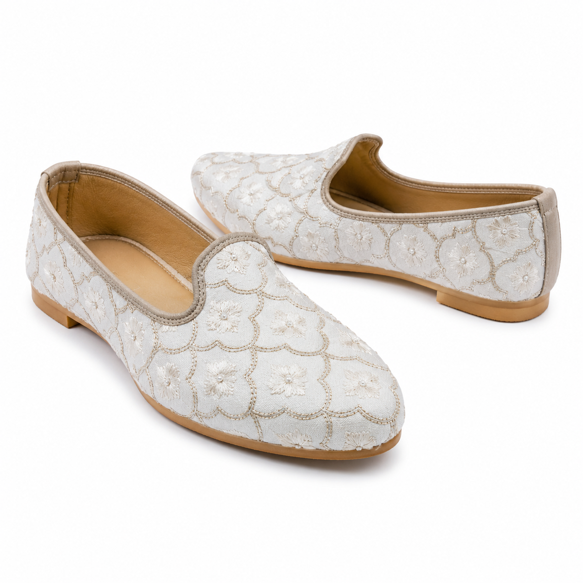 Textured Ethnic Wedding Jutti for Men