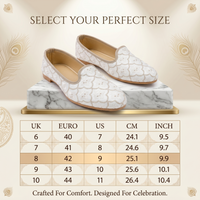 Textured Ethnic Wedding Jutti for Men