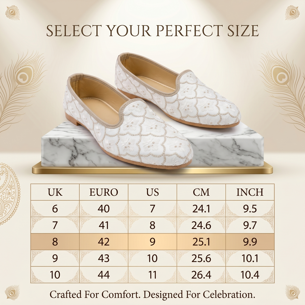 Textured Ethnic Wedding Jutti for Men