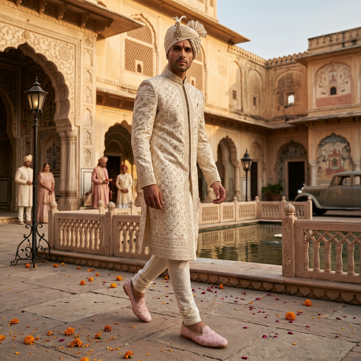 Festive Embroidered Ethnic Jutti for Men