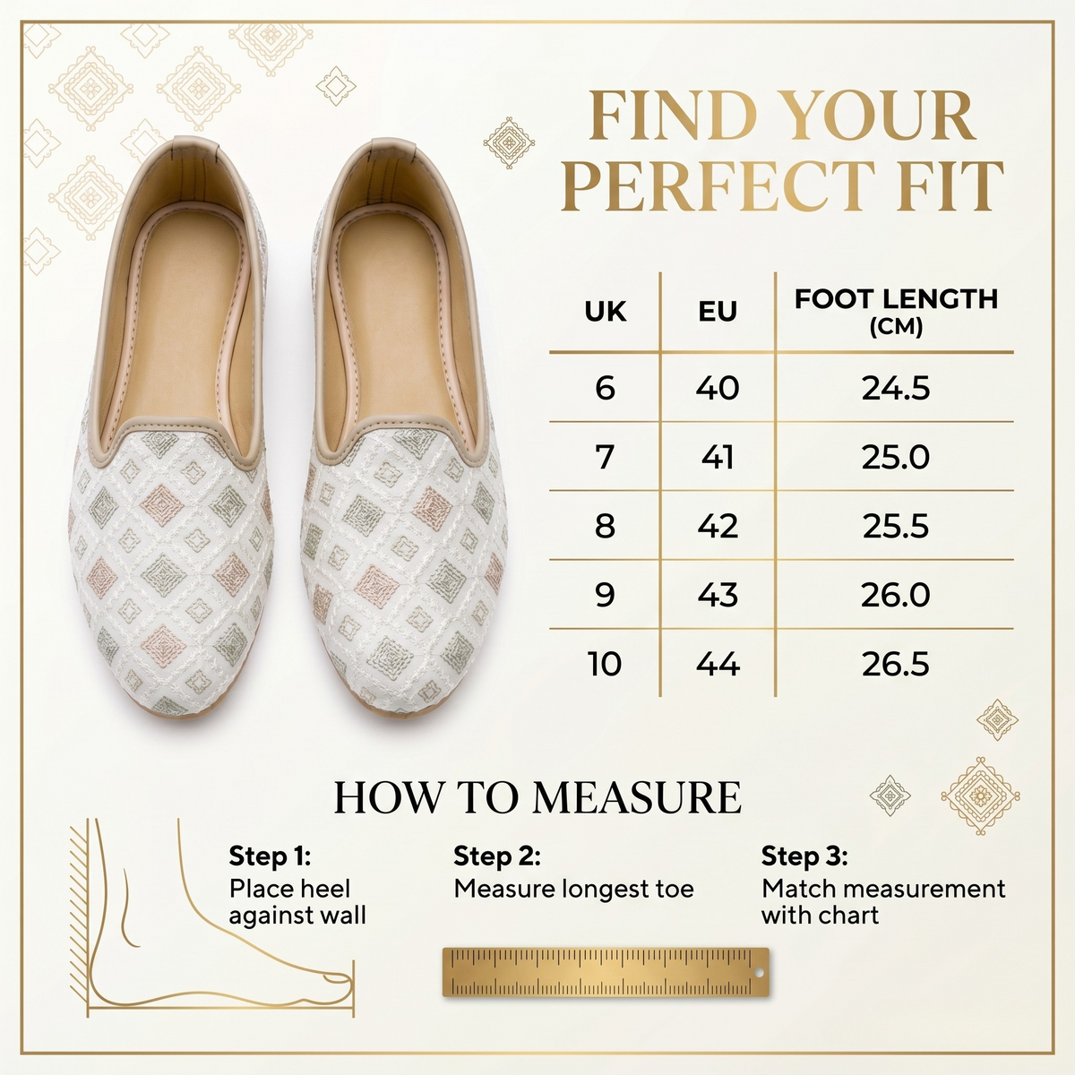 Embroidered Cushioned Comfort Nagra Juttis